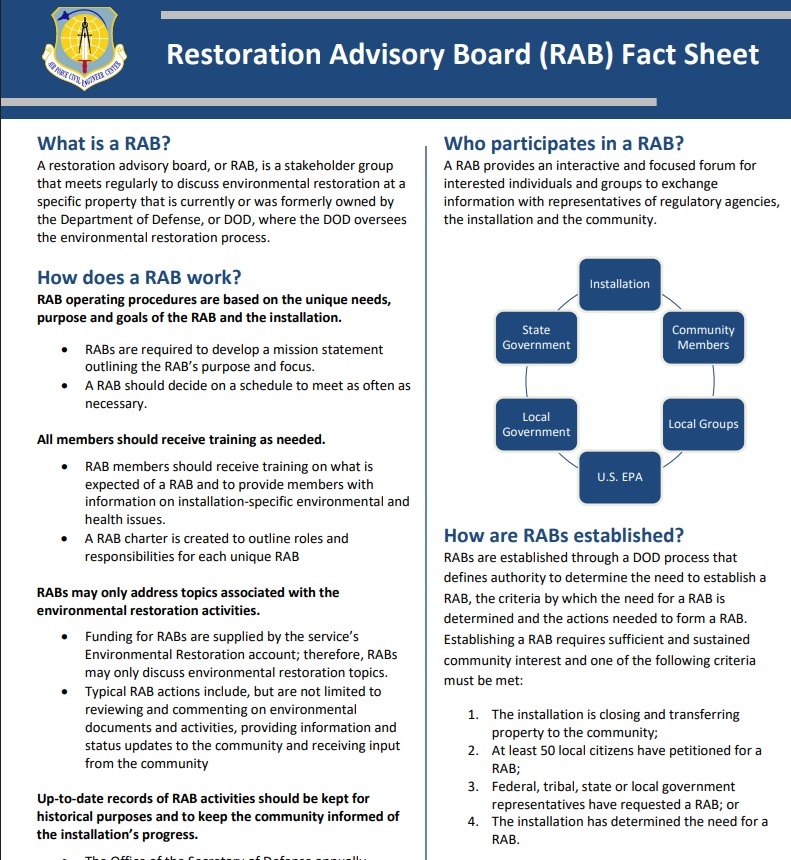 RAB Fact Sheet